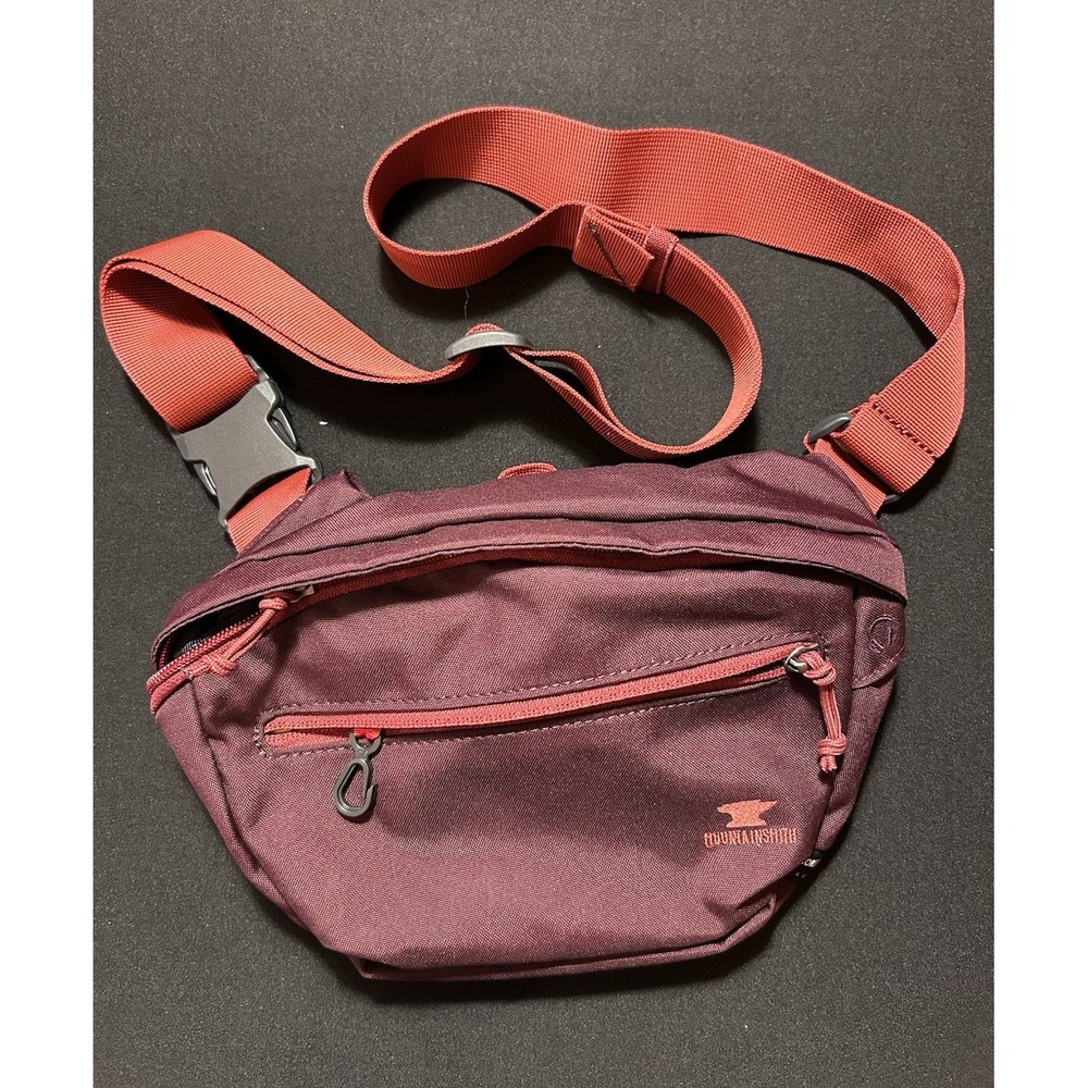 Mountainsmith Knockabout Colorway Maroon Red Lumbar Fanny Waist Pack Bum Bag EUC
